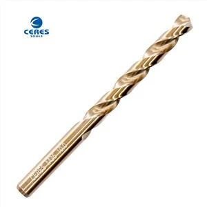 HSS Co 5 százalék / M35 kobalt fúrófejek rozsdamentes acél fúrásához